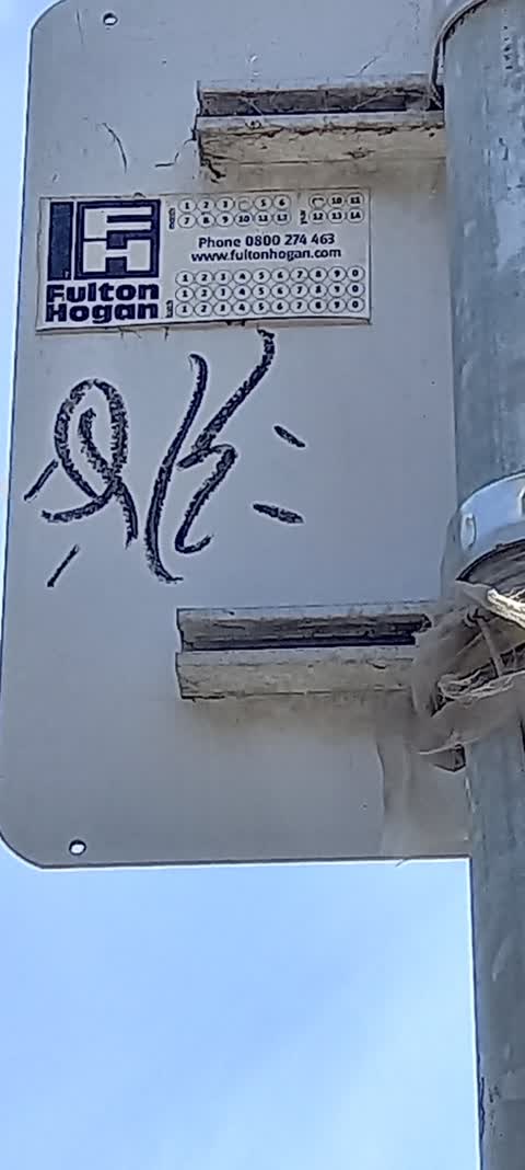 Graffiti, a report photo