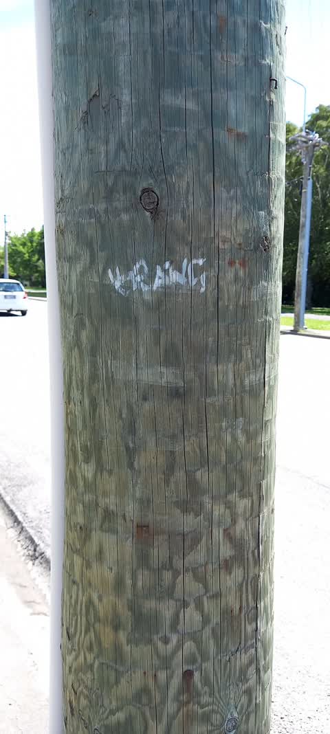 Graffiti, a report photo