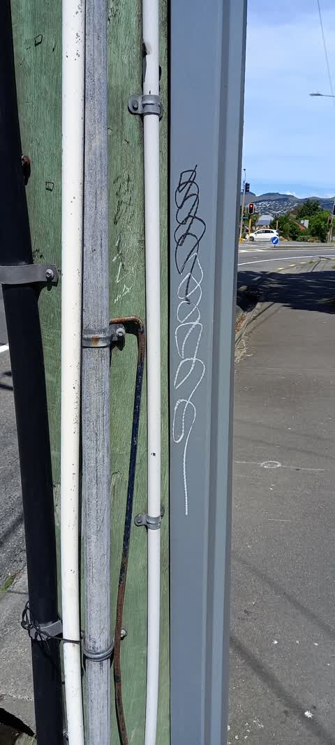 Graffiti, a report photo