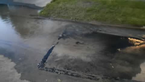 Flooding, a report photo