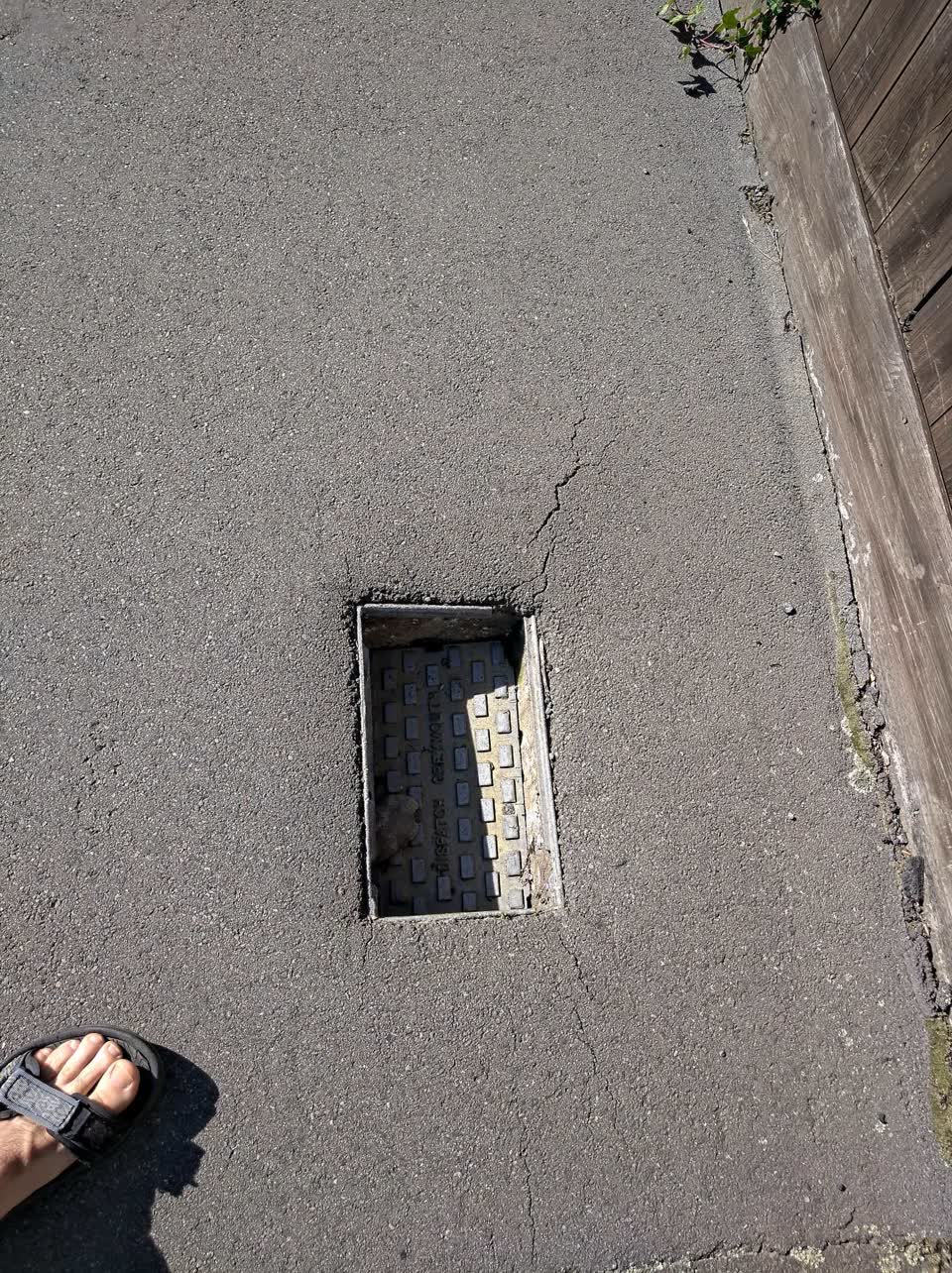 The photograph attached to this water supply report