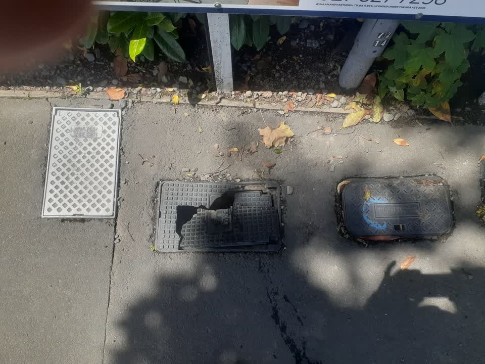 The photograph attached to this water supply report
