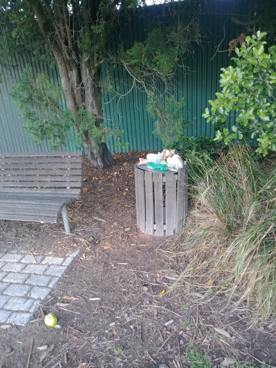 The photograph attached to this parks report