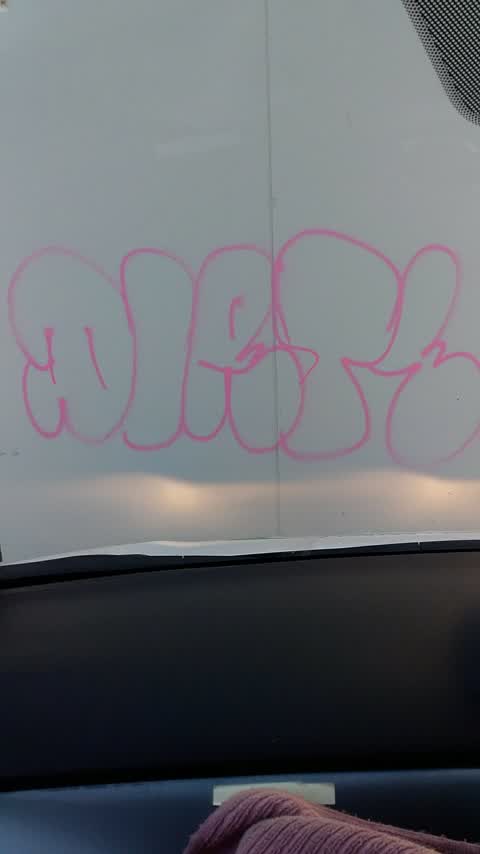 Graffiti, a report photo