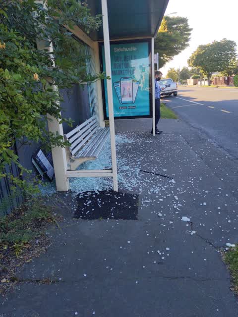 Graffiti, a report photo