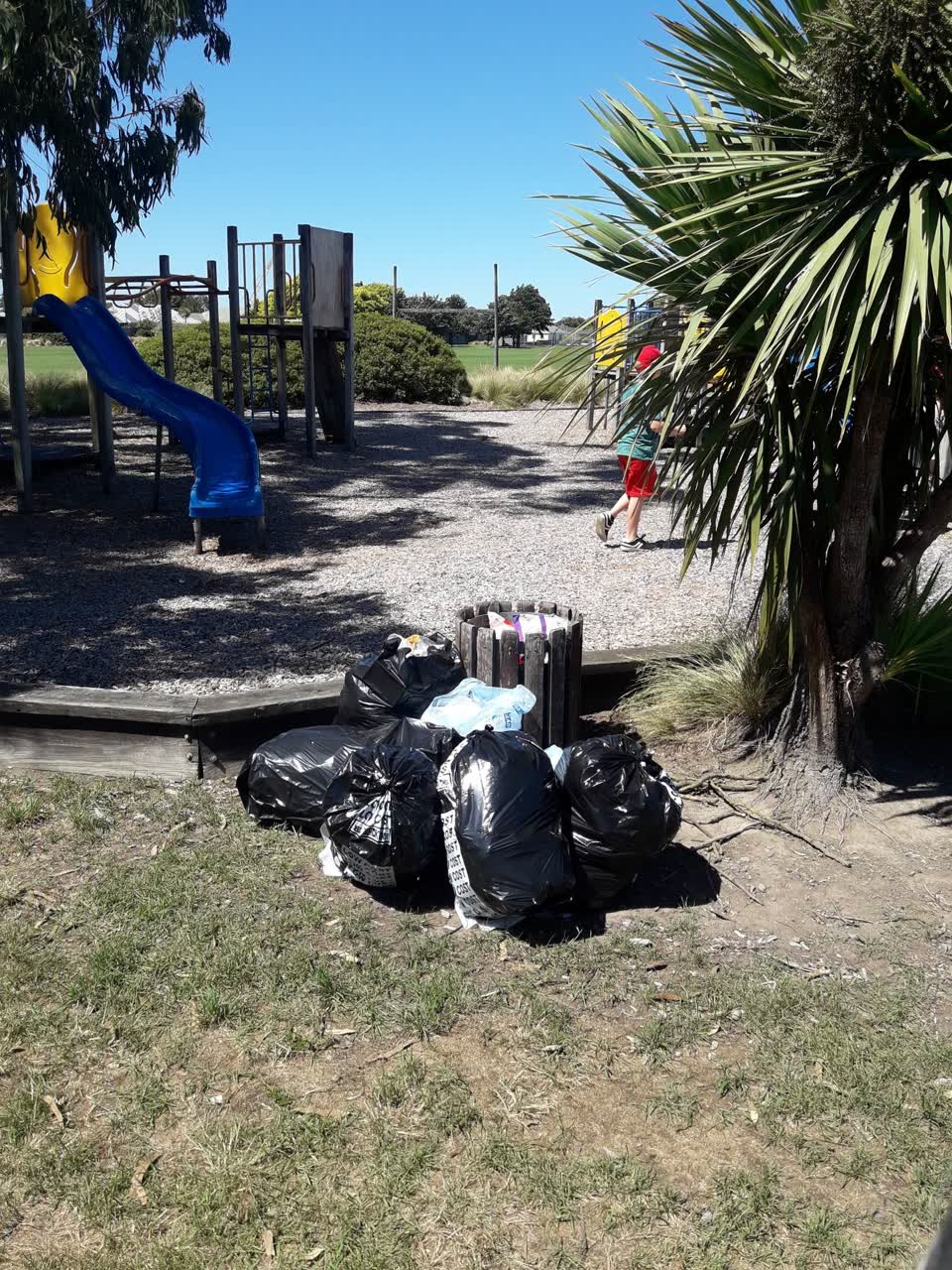 The photograph attached to this parks report