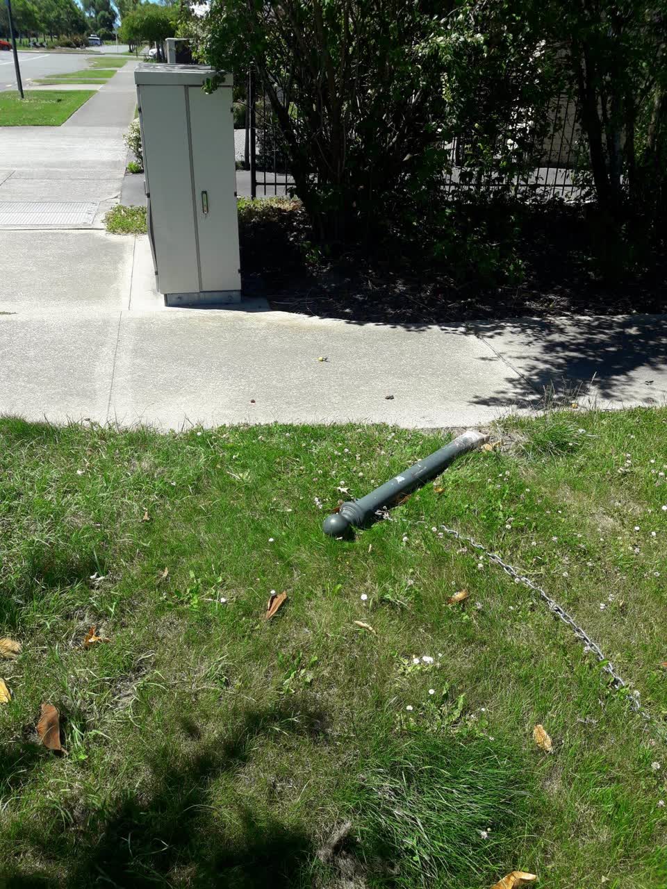 The photograph attached to this parks report