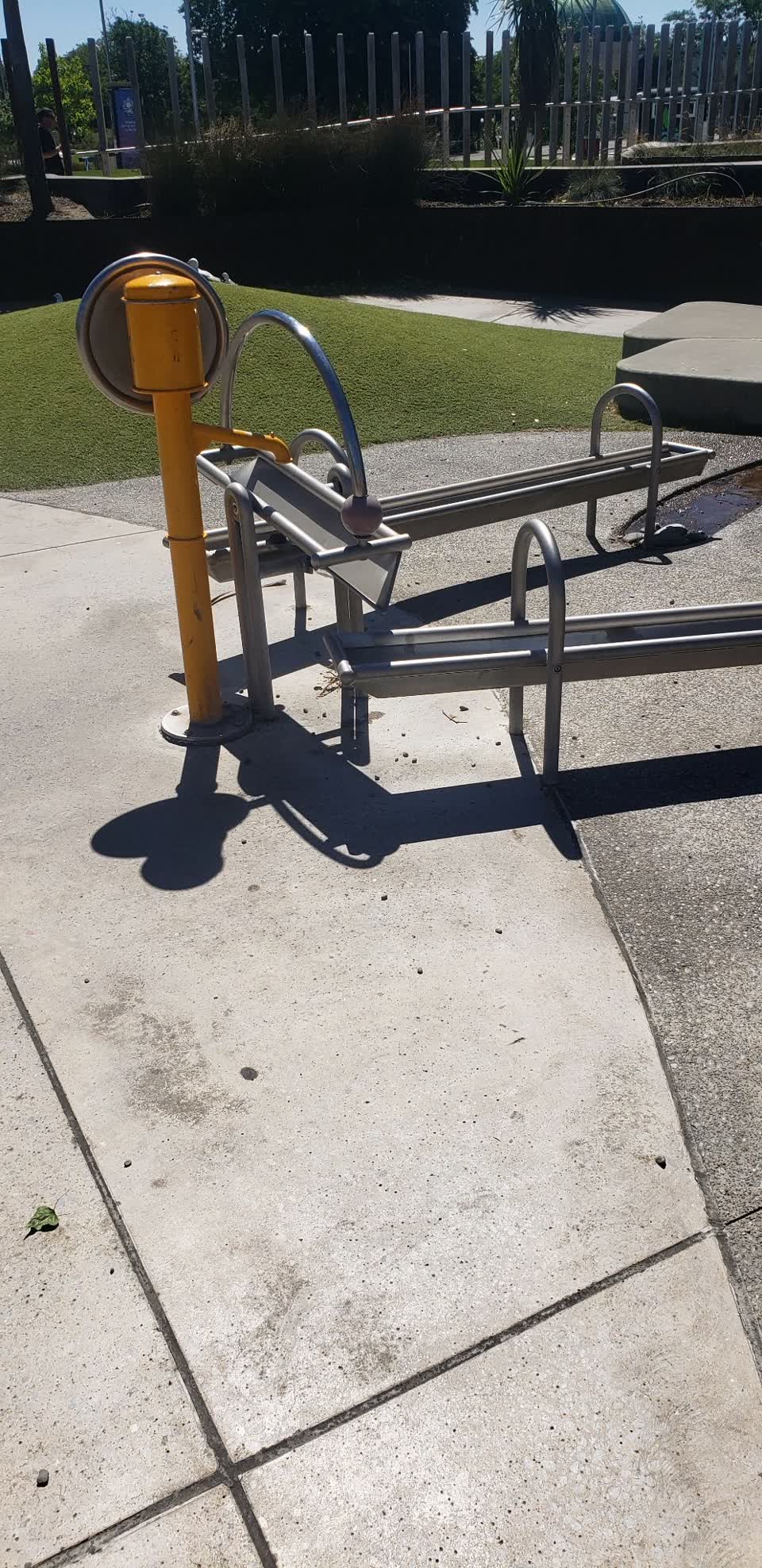The photograph attached to this parks report