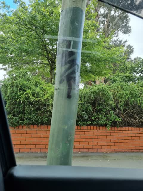 Graffiti, a report photo