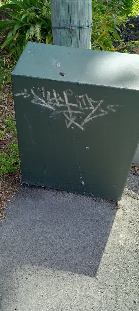 Graffiti, a report photo