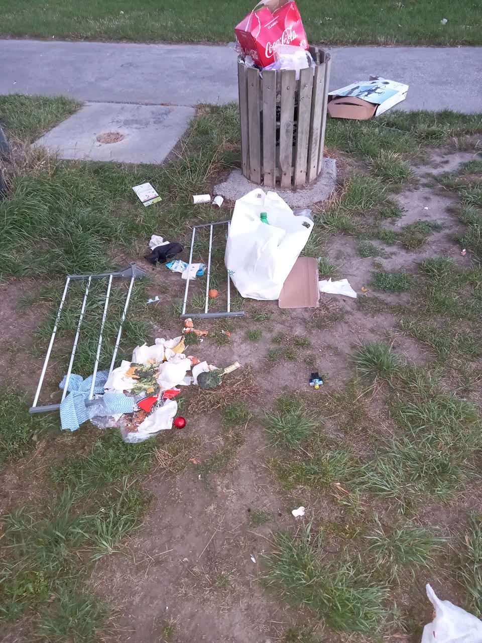 The photograph attached to this parks report
