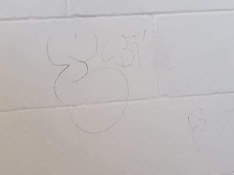Graffiti, a report photo