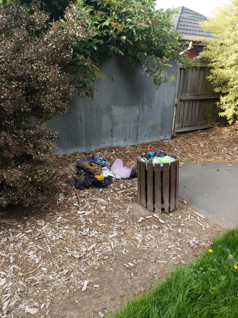 The photograph attached to this parks report