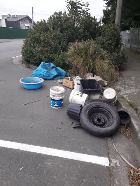 Rubbish/Recycling, a report photo