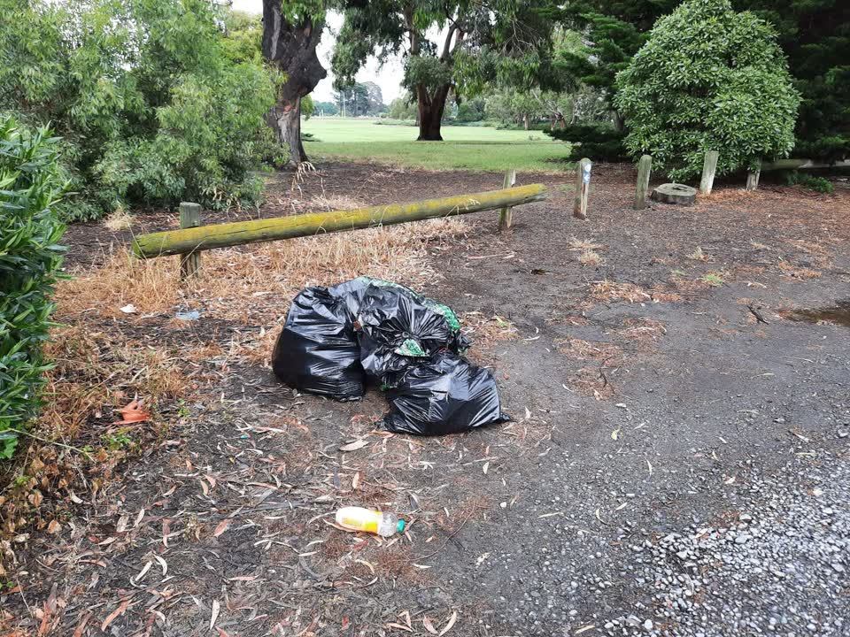 The photograph attached to this parks report
