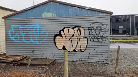 Graffiti — a report photo