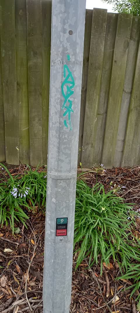 Graffiti, a report photo