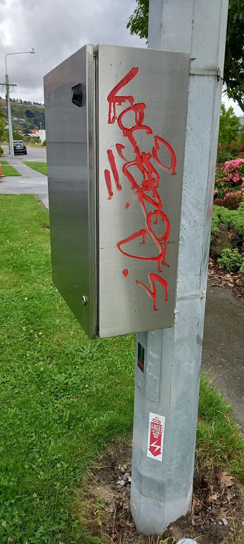 Graffiti, a report photo