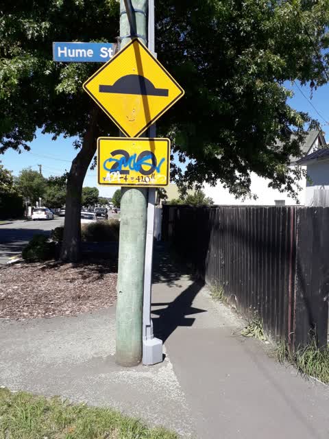 Graffiti, a report photo