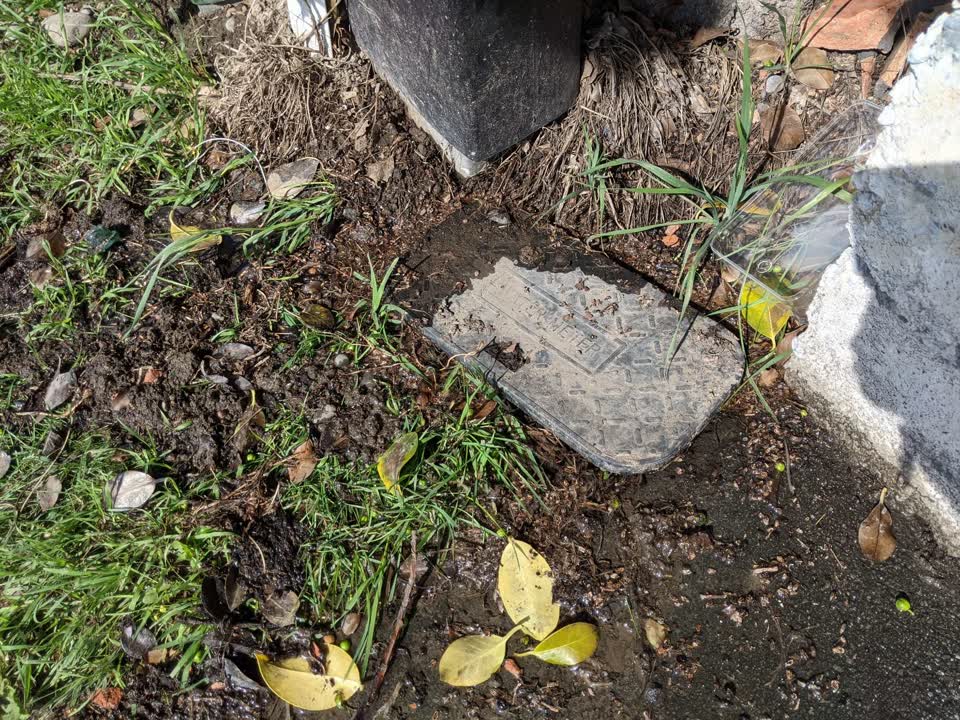 The photograph attached to this water supply report