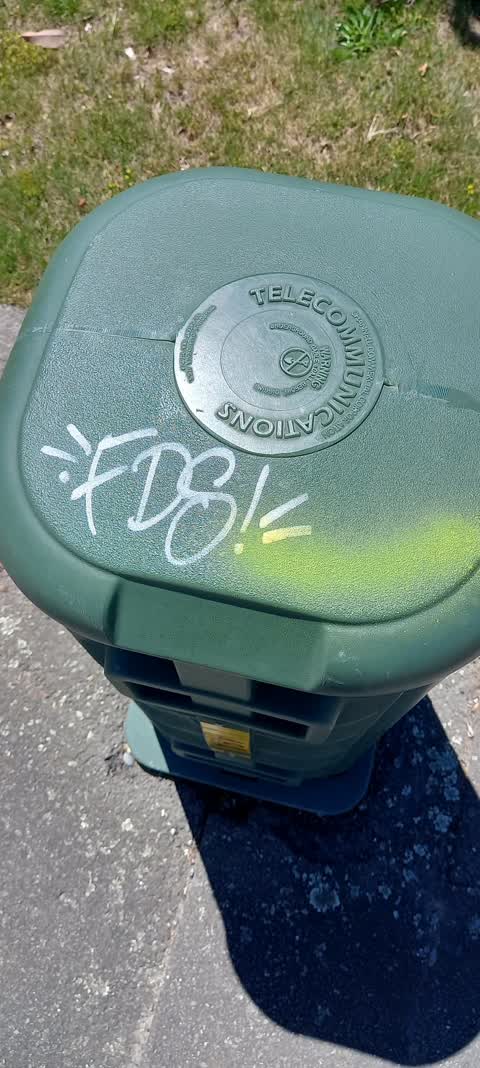 Graffiti, a report photo