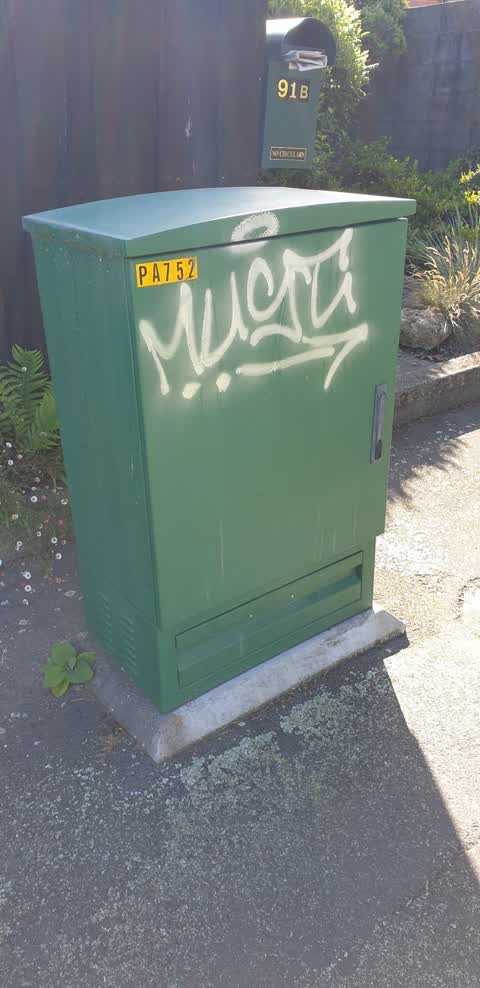 Graffiti, a report photo