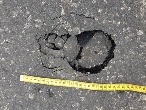 Roading/Streets, a report photo