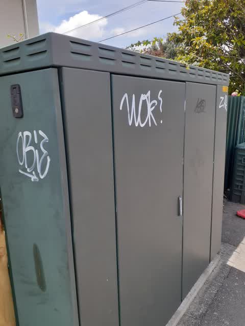 Graffiti, a report photo