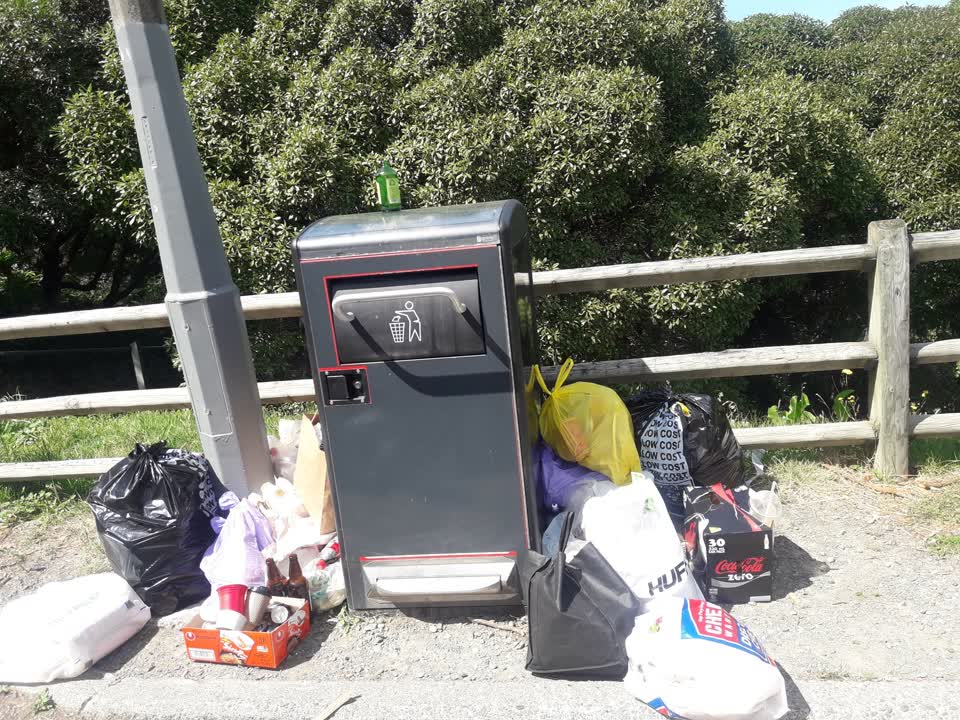 The photograph attached to this parks report