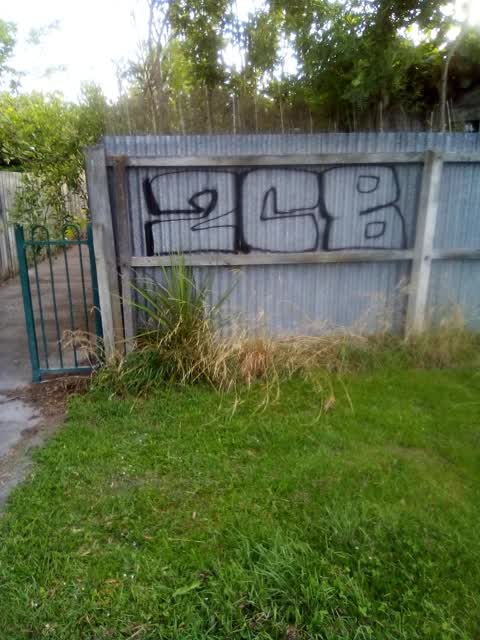 Graffiti, a report photo