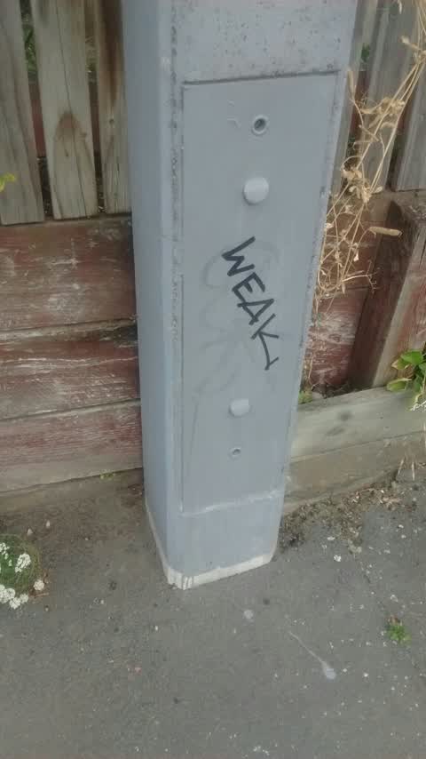 Graffiti, a report photo
