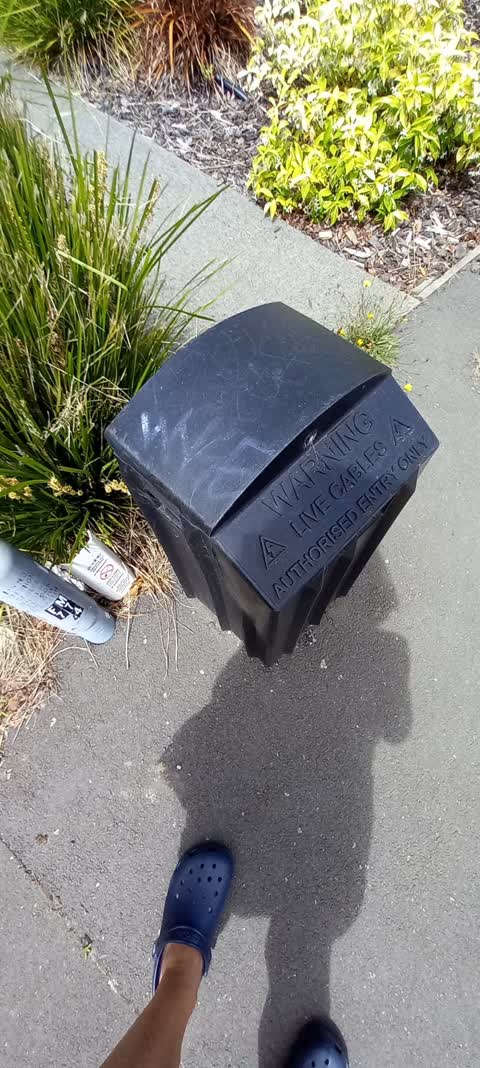 Graffiti, a report photo