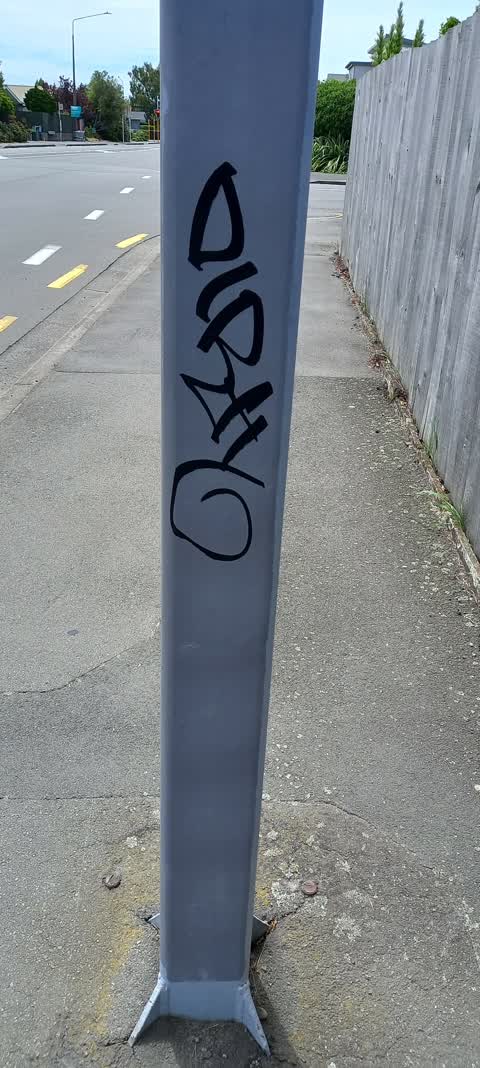 Graffiti, a report photo