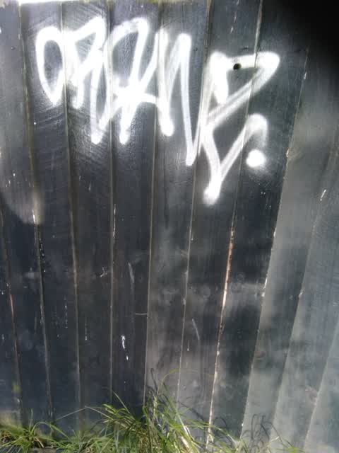 Graffiti, a report photo