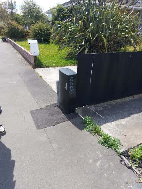 Graffiti, a report photo
