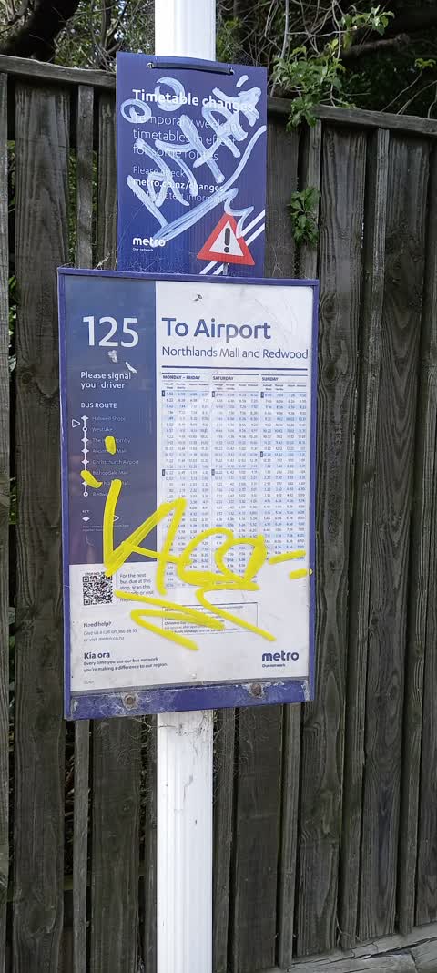 Graffiti, a report photo