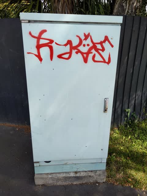Graffiti, a report photo