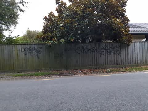 Graffiti, a report photo