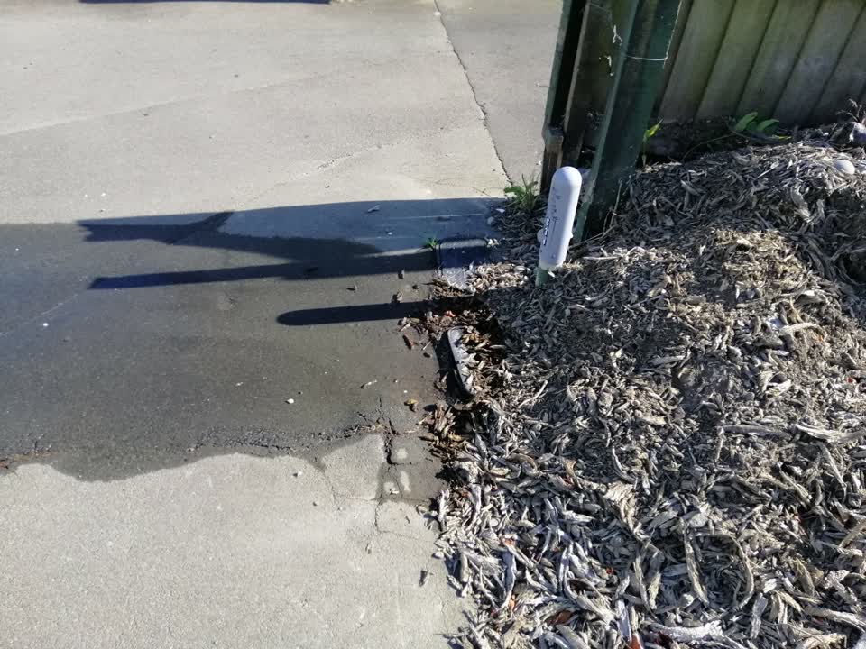 The photograph attached to this water supply report