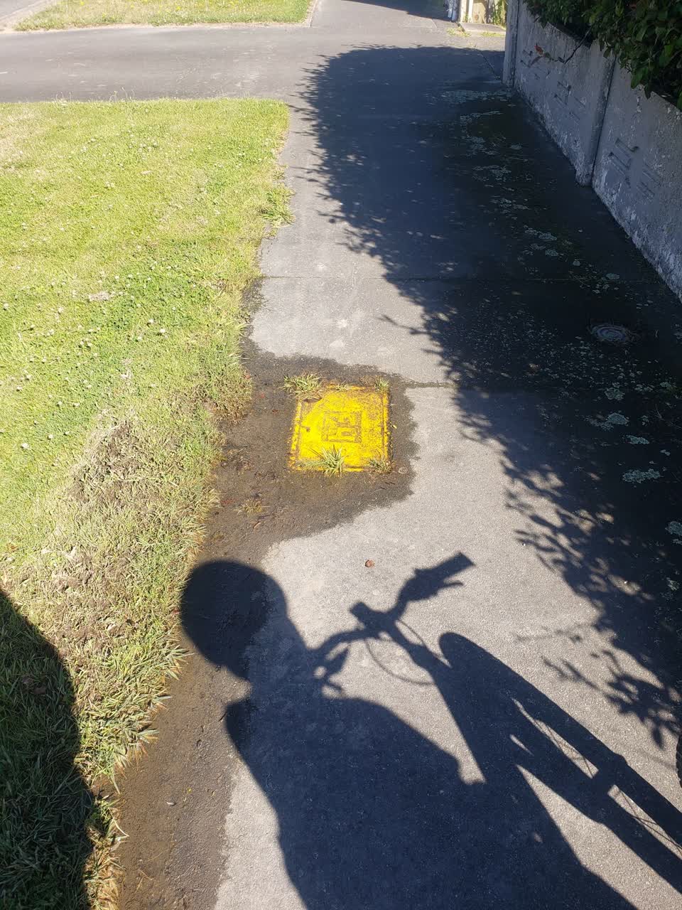 The photograph attached to this sewer - leak / blockage report