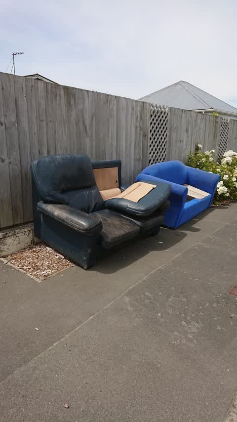 Rubbish/Recycling — a report photo