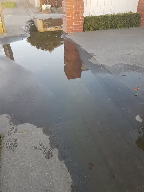 Water Leak, a report photo