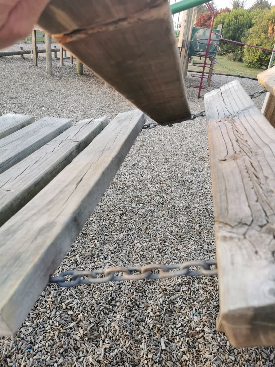 The photograph attached to this parks report