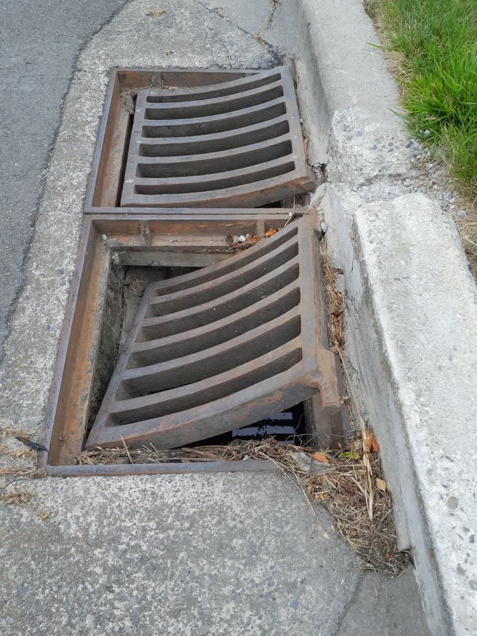 The photograph attached to this wastewater/stormwater report