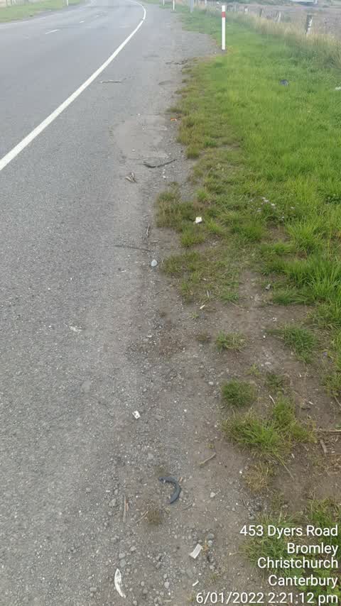 Roading/Streets, a report photo