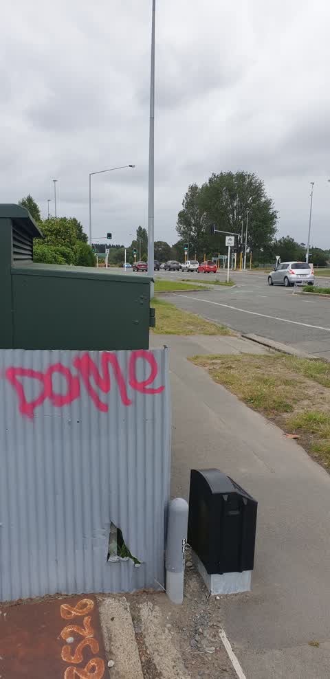 Graffiti, a report photo