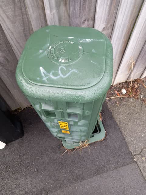 Graffiti, a report photo