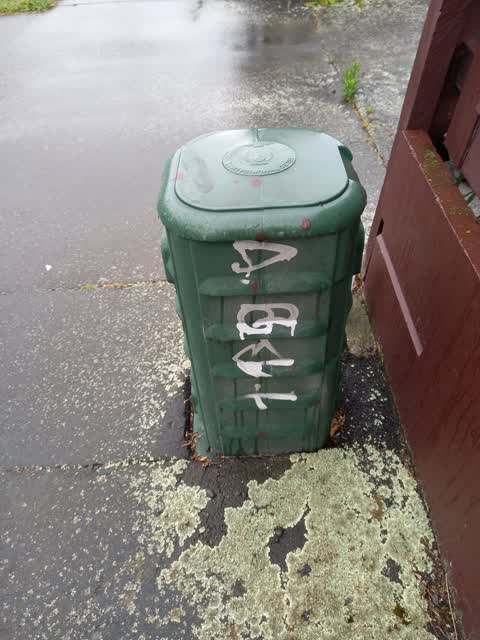 Graffiti, a report photo