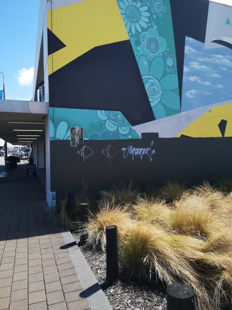Graffiti, a report photo