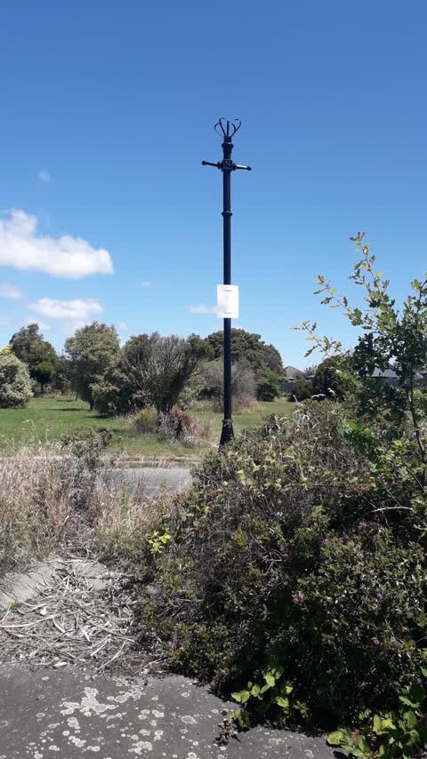 Street Light Outage, a report photo